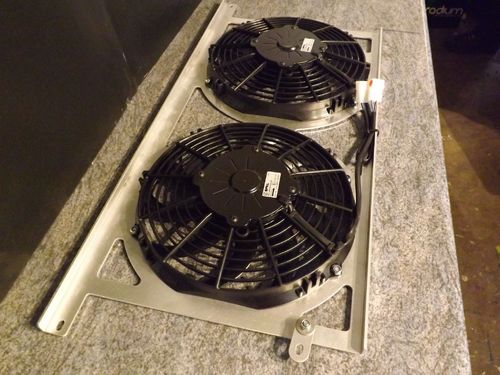 Astra VXR twin Spal fan setup - high power cooling solution